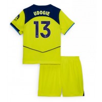 Stroje piłkarskie Tottenham Hotspur Destiny Udogie #13 Koszulka Trzeciej dla dzieci 2025-26 Krótki Rękaw (+ szorty)